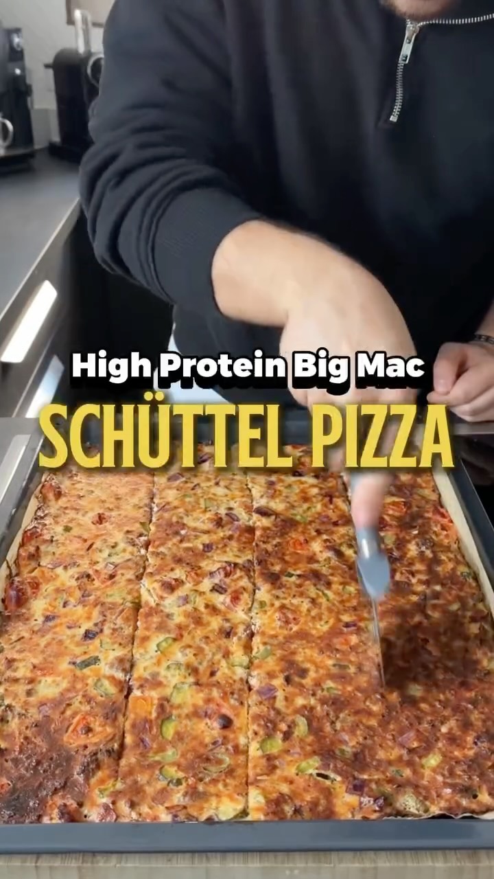 Big Mac Schüttelpizza