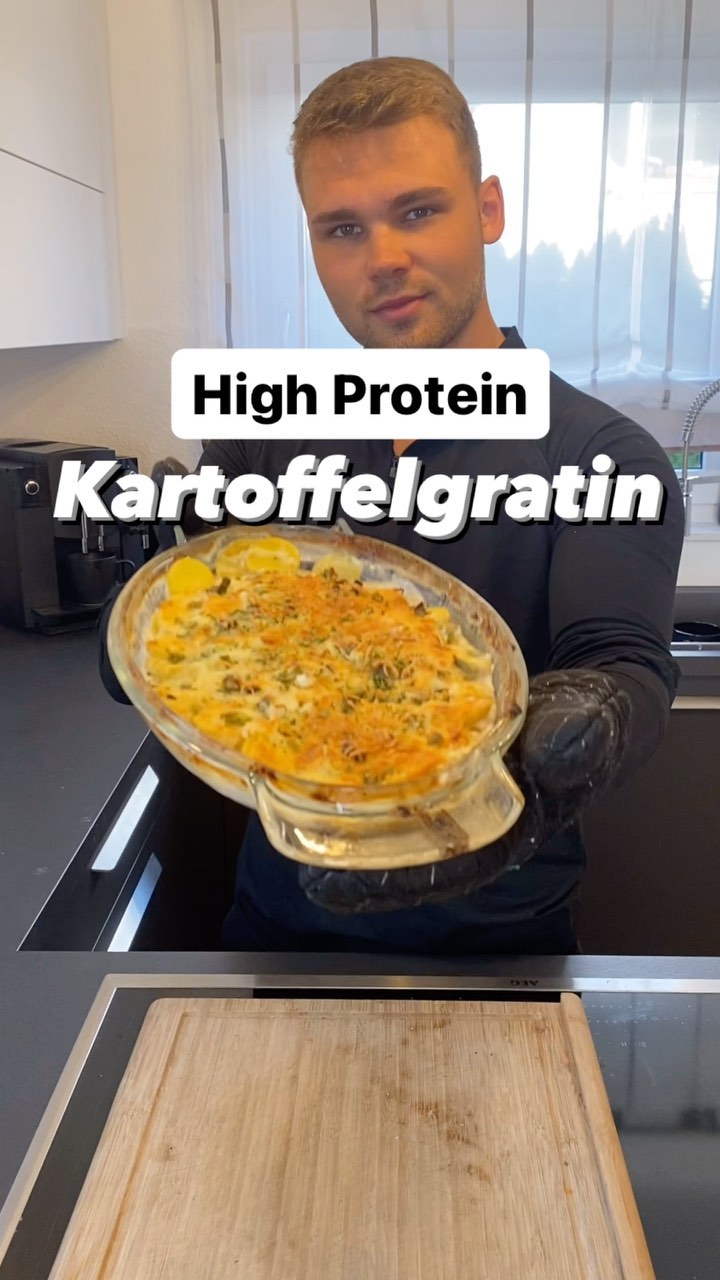Kalorienarmes Kartoffelgratin